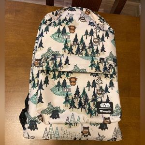 Star Wars Ewok loungefly backpack nylon and HTF
